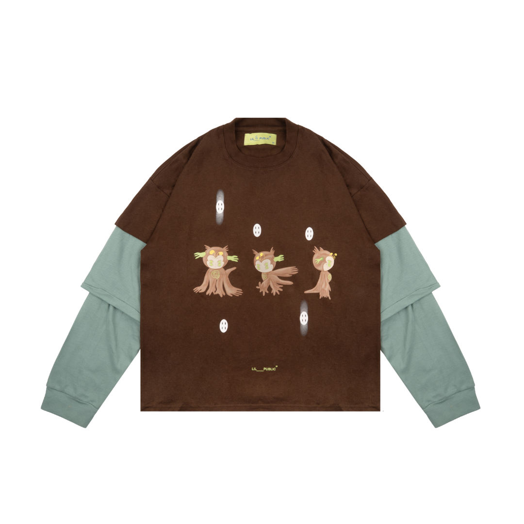 LIL PUBLIC Triple Layer T-shirt Naoki “Sayaka Series” - Image 4