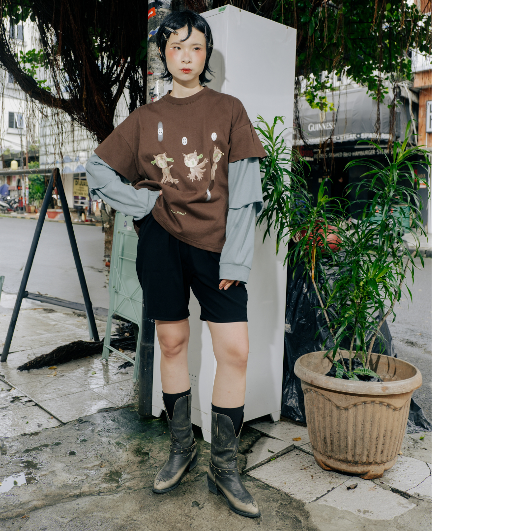 LIL PUBLIC Triple Layer T-shirt Naoki “Sayaka Series” - Image 2