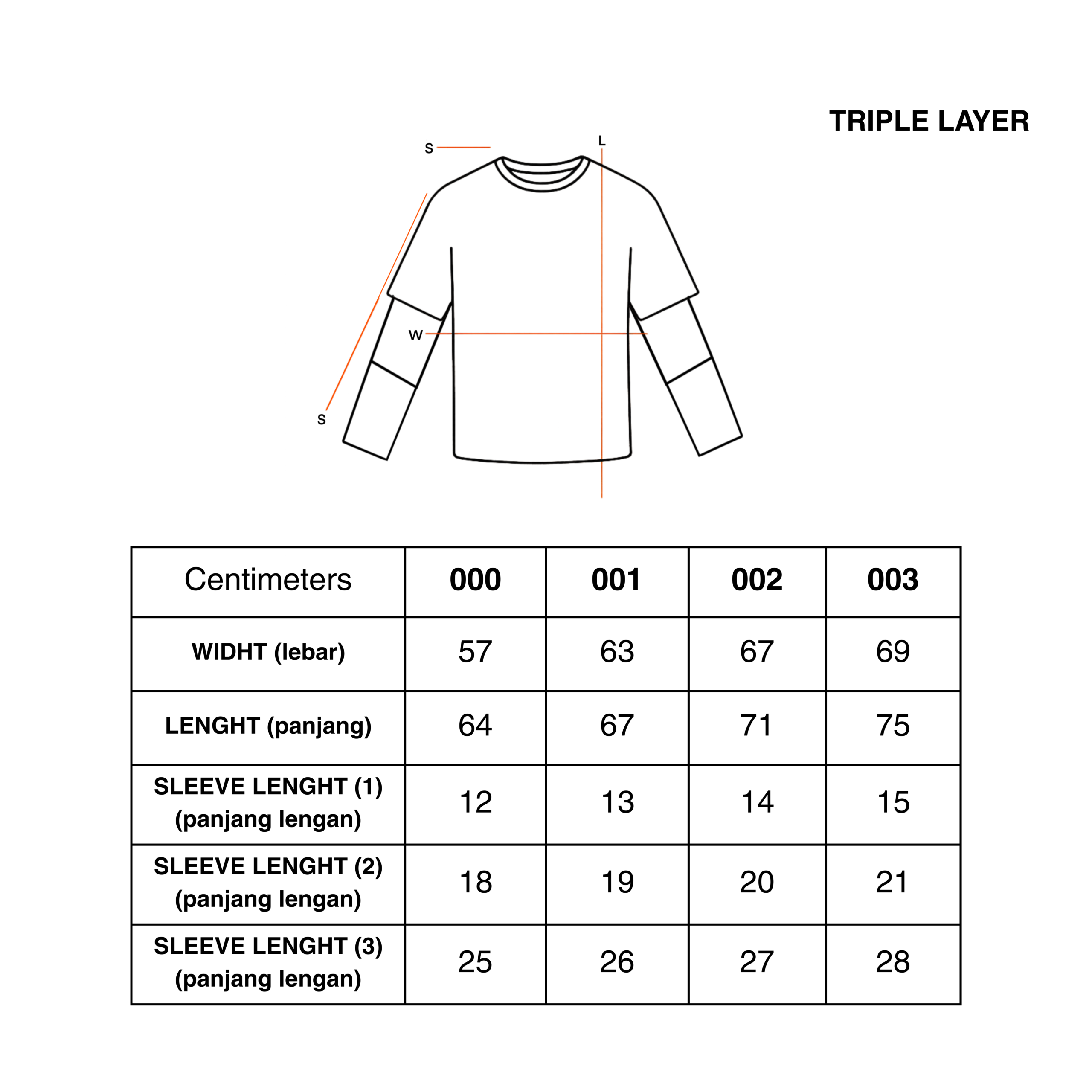 LIL PUBLIC Triple Layer T-shirt Naoki “Sayaka Series” - Image 7