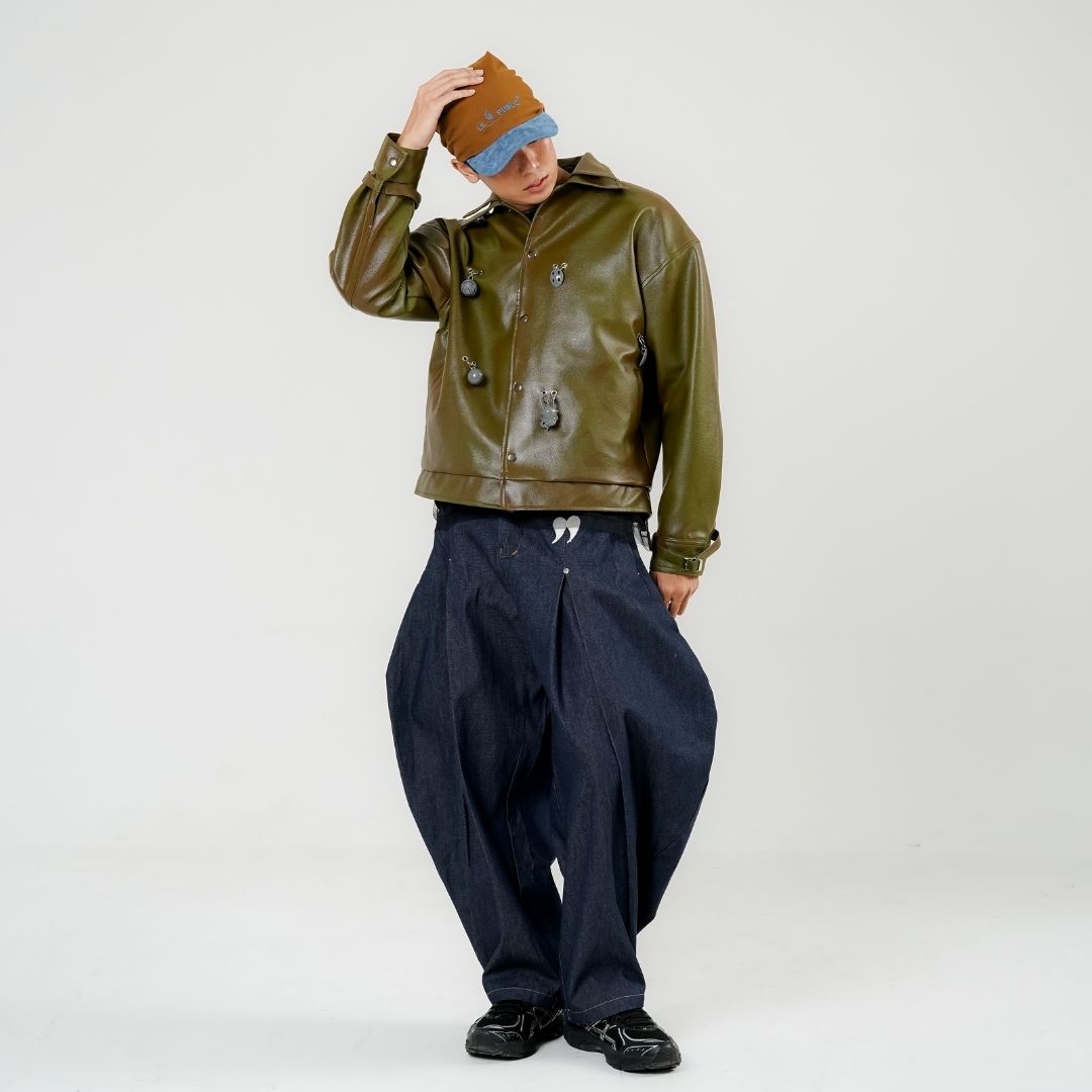 LIL PUBLIC Leather Jacket Shokado "Hisashi Series"