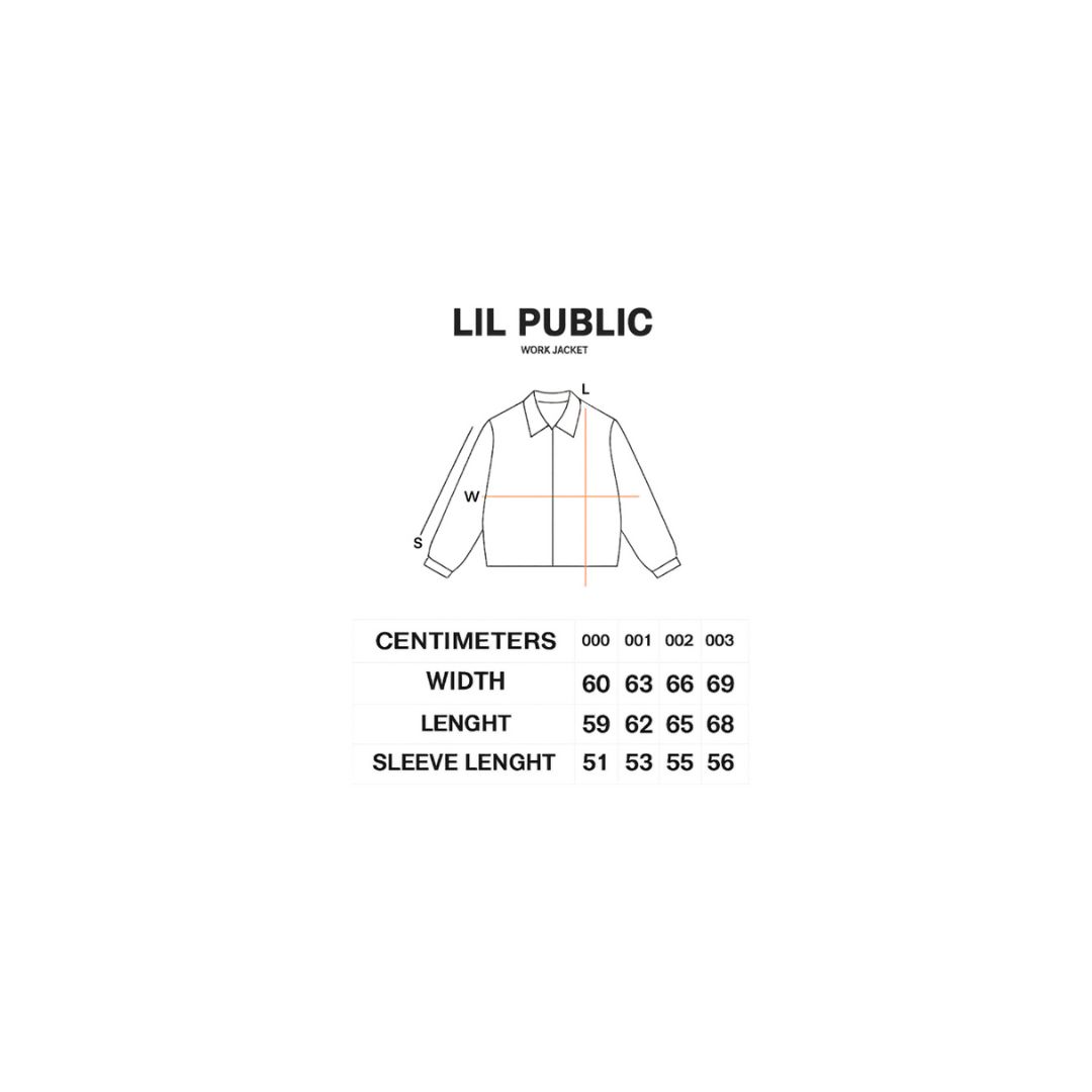 LIL PUBLIC Work Jacket Ten-Don “Hisashi Series” - Image 8