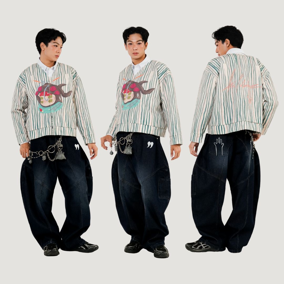 LIL PUBLIC Cardigan Hikiniku “Hisashi Series” - Image 8