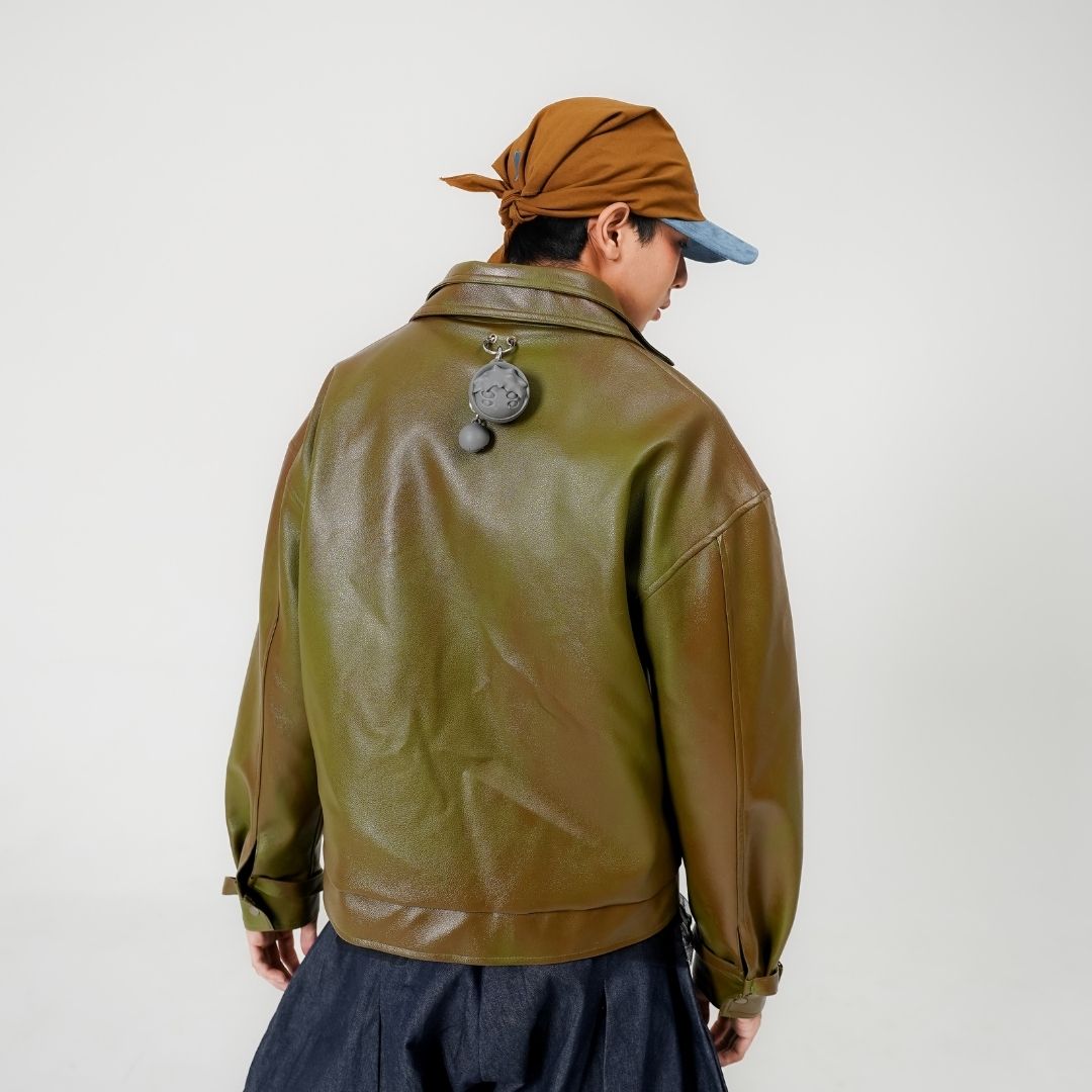 LIL PUBLIC Leather Jacket Shokado "Hisashi Series" - Image 6